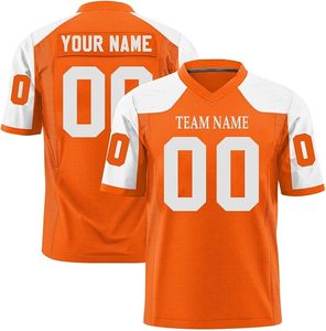 Maillots de football américain avec lettres et numéros brodés, maillots de football américain légers, prix de gros - Product Image 1