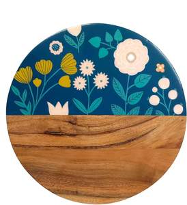 Bandeja de Madera Estilo 2026 Especial para Eid con Asa de Metal Plateado, Bandeja de Servir de Madera de Estilo Árabe y Turco Moderno, Superventas - Product Image 6