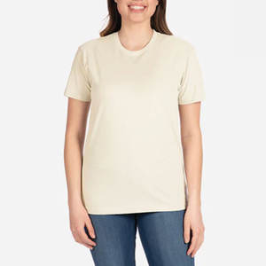 เสื้อยืด CVC เจอร์ซีย์สำหรับชายและหญิงเสื้อยืดผ้าแคนวาสที่สมบูรณ์แบบ - Product Image 2