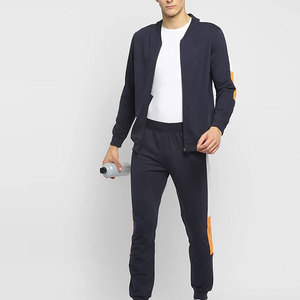 Survêtement d'entraînement uni à fermeture éclair pour hommes – Grande vente, survêtements personnalisés ajustés et respirants à fermeture éclair pour adultes - Product Image 6