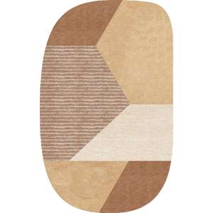 Tapis d'intérieur en laine tufté à la main de haute qualité, à poils longs et courts, pour salon, cuisine, bureau, prière, par INDIAN TEXTILES H/L - Product Image 6