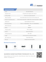 Radio POC 4G LTE con Tarjeta SIM, Largo Alcance de 500 Millas, Red POC, 4G/WiFi Opcional, Walkie Talkie de 500 km, Telsiz