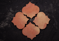 Tuiles romaines en argile faites à la main, style classique moderne, décoration extérieure durable, forme plate, tuiles en terre cuite, pour parcs, sols, murs, pavage de jardin, 5 ans