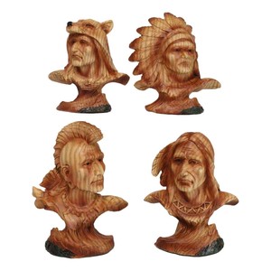 Figura de Madera de Acacia de Pueblos Indígenas al por Mayor - Representación Cultural - Product Image 3