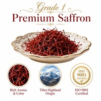 Filaments de safran de qualité supérieure de grade 1, 100 % pur, testés en laboratoire, fils de safran rouge, approvisionnement en vrac pour l'utilisation alimentaire, les boissons et la cuisine