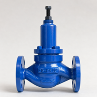 Válvula de Alivio de Accionamiento Automático de Paso Directo OEM al por Mayor, Conexión Bridada DN25, Control de Presión Hidráulica para Agua Industrial
