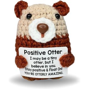 Giocattoli di Peluche a Forma di Animali Positivi all'Uncinetto per Bambini - Product Image 1