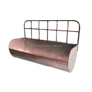 Antique fini nouveau métal galvanisé mur Caddy cuisine outils porte-couverts panier indien exportateur taux de vrac - Product Image 3