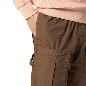 Custom Men Cargo Pants Ripstop Mercerized Cotton Loose Fit <b>Elastic</b> Waist Utility Tactical Premium Streetwear Cargo Trousers OEM - Product Image 5