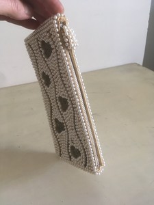 Sac à main vintage japonais brodé à la main avec des perles - Product Image 1