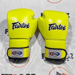 นวมชกมวย Fairtex หนังแท้ สำหรับฝึกซ้อม มวยไทย คิกบ็อกซิ่ง ซ้อมกับกระสอบทราย ออกกำลังกาย - Product Image 1