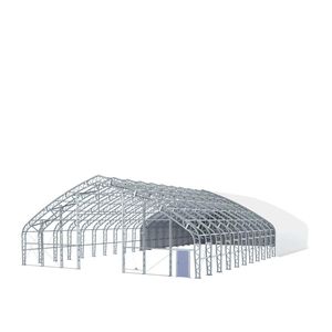 TMG DT6000 Pro Series - Telo di copertura in PVC resistente da 32 once per tettoia di stoccaggio a doppia tralicciatura da 60 piedi, disponibile anche nelle lunghezze da 80, 100 e 120 piedi - Product Image 4