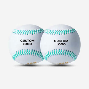 Custom Logo Professional High Performance Soft Lightweight Durable Baseball Games Tournaments <b>Ball</b> Leather Material - Product Image 3