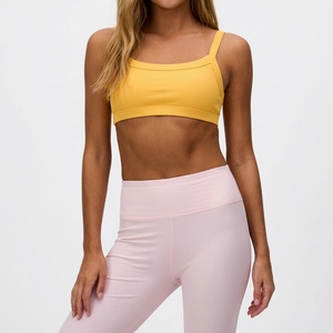 Women Yoga Sports <b>Bra</b> Soft <b>Stretch</b> Padded Low Impact Fitness Workout Gym Activewear Custom Logo Private Label - Product Image 6