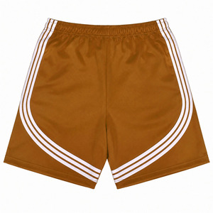 Shorts de basketball double couche en mesh pour hommes, shorts de basketball unisexes, personnalisables OEM, 100 % polyester, pour équipe - Product Image 4