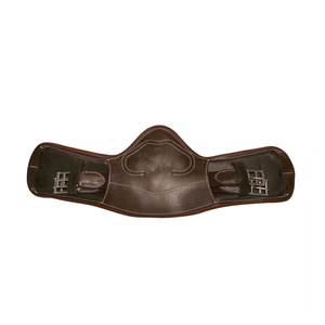 Leather Girth Black Horse Riding Equipment <b>Equestrian</b> Supply Adjustable Fit - Product Image 5