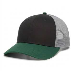 Gorra Trucker de Dos Tonos con Malla Trasera, Ajustable, Visera Curva, Parte Delantera de Espuma Transpirable, Logotipo Personalizado, OEM, Marca Privada - Product Image 1