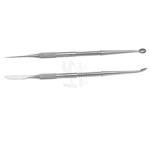 Instrumentos Profesionales Manuales de Acero Inoxidable para Encerar, Cuchillo para Modelar Cera de Laboratorio Dental con 3 Puntas para Esculpir - Product Image 4