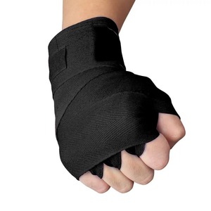 Bandages de boxe en coton noir, 2 pouces de large, auto-adhésifs, élastiques, protecteurs, unisexes, toutes saisons - Product Image 5