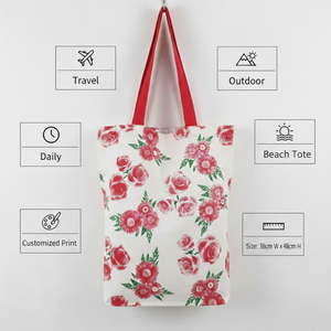 Bolsa de Regalo de Algodón con Asas Largas, Reutilizable, Ecológica, con Logotipo Personalizado, Impresa con Diseño Navideño, Artículo Promocional Navideño en Oferta - Product Image 5