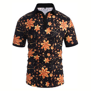 เสื้อโปโลกอล์ฟพิมพ์ลายโลโก้ OEM แบบกำหนดเอง เสื้อโปโลผู้ชายแบบซับลิเมชั่น เสื้อยืดกอล์ฟแห้งเร็วสำหรับผู้ชาย - Product Image 4