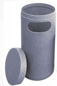 Contenedor de Basura Rectangular de Plástico para Exteriores 2026 con Tapa y Ruedas, Color Verde, para Reciclaje y Gestión de Residuos - Product Image 2
