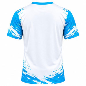 Men's <b>Fishing</b> <b>T</b>-<b>Shirt</b> Quick Dry UPF50 Printed Short Sleeve Outdoor Wear Blue White Design Front Logo <b>Fishing</b> <b>Shirts</b> - Product Image 3