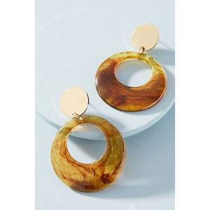 Luxury <b>Resin</b> Fashion Earrings Handmade Artistic Design Crystal <b>Jewellery</b> Durable Long Lasting Party Wear - Product Image 1