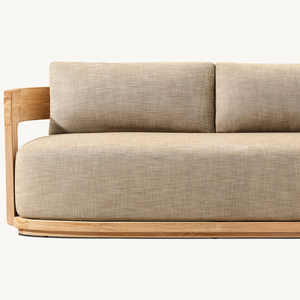 <b>Sofa</b> furniture made of teak wood with soft foam equipped with modern design pillows suitable <b>for</b> indoor or outdoor use - Product Image 4