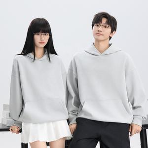Sudaderas con Capucha Unisex de Alta Calidad, 400 g/m², Mezcla de Algodón, Poliéster y Elastano, Tejido Doble, Color Sólido, para Otoño e Invierno, para Hombre y Mujer - Product Image 5