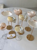 Copa de Vino Artesanal de Concha Marina, Decoración para el Hogar Inspirada en el Océano y Artículo de Regalo - Macy