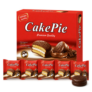 International Standard Hot Sale Tasty Vietnam Manufacturer Supply <b>Chocolate</b> Pie Packed 6 packs in Box - Product Image 6