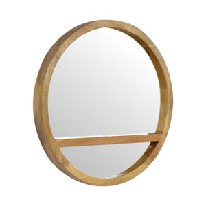 Espejo de Pared de Madera Ecológico Hecho a Mano, Espejo Decorativo de Pared para el Hogar - Product Image 4
