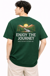 Camiseta Unisex 100% Algodón 220g Oversize Ecológica Transpirable de Secado Rápido Anti-Pilling Casual Streetwear con Estampado Frontal - Product Image 2