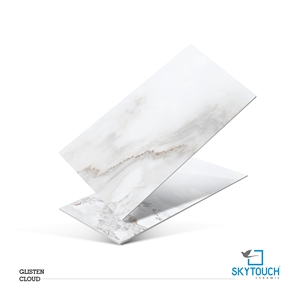 กระเบื้องพอร์ซเลนกันลื่นแบบด้าน รุ่นพรีเมียม กลิตเทน คลาวด์ ขนาด 600x1200 มม. กระเบื้องปูพื้นพอร์ซเลนแบบเต็มแผ่น ดีไซน์ทันสมัย รับประกันตลอดอายุการใช้งาน เหมาะสำหรับห้องนั่งเล่น - Product Image 1