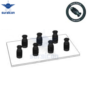 Adaptador de Transferencia de Líquidos, Longitud 3 cm / 1-1/4 pulgadas, Conector Luer Lock, Acabado Negro, Acero Inoxidable, Conector de Jeringa de Precisión, Reutilizable - Product Image 6