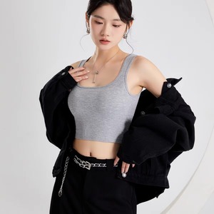 เสื้อกล้ามออกกำลังกายแบบใหม่ ผลิตตามสั่ง 80% ไนลอน 20% สแปนเด็กซ์ แห้งเร็ว ระบายอากาศได้ดี สำหรับผู้หญิง - Product Image 4