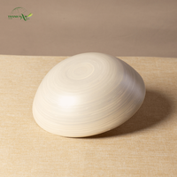 Bol en bambou tissé à la main, écologique, pour la maison et la cuisine, vaisselle durable