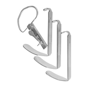 Ensemble d'opérateurs buccaux manuels en acier inoxydable McIvor pour instruments de chirurgie de tonsillectomie par Metal Med Corporation - Product Image 2