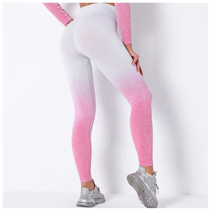High Quality Women Knitted <b>Legging</b> Summer Solid Mid Breathable Anti-Bacterial Professional Wholesale Low Rate - Product Image 5