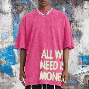 Camiseta Minimalista para Hombre, Lisa, de Algodón, Tela Premium, Impresión Personalizada, Fabricante al por Mayor 2026 - Product Image 3