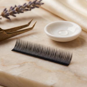 Pestañas Individuales de Visón Sintético [Lashya] Curvatura B/C/CC/D y Retención Estable, Bandejas de Pestañas Profesionales al por Mayor 12L - Product Image 1