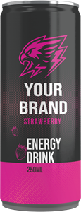 Vitality Drink 250ml Original Strawberry Blueberry Flavor Canned <b>Beverage</b> OEM Private Label From Vietnamese Manufacturer - Product Image 3