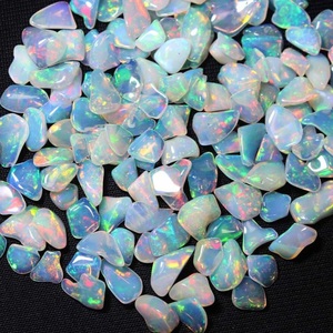 โอปอลขัดเงาแบบหยาบ โอปอลเอธิโอเปีย สีเล่นแสงหรือหลายสี โอปอลธรรมชาติสำหรับทำเครื่องประดับ - Product Image 6