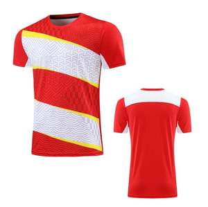 Maillots de football personnalisés de haute qualité pour hommes et femmes, à vente rapide, imprimés numériquement, respirants, pour l'entraînement - Product Image 1