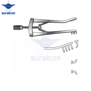 Retractor ALM de 7 cm (2¾ Pulgadas) y 5 mm, Retractor Quirúrgico Reutilizable de Acero Inoxidable con Punta Roma, Instrumento Médico para Ortopedia General - Product Image 2