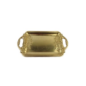 Bandeja Rectangular de Aluminio para Cocinas Comerciales, Diseño Clásico, Bandeja de Servicio Metálica - Product Image 3