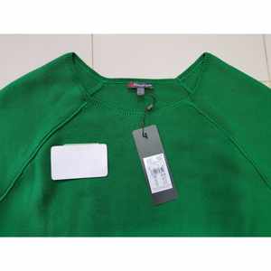 เสื้อสเวตเตอร์แบบสวมหัวคอกลมแขนยาวผ้าฝ้าย100% ลำลองสำหรับผู้หญิงมีตราสินค้าใหม่ต้นฉบับ - Product Image 2