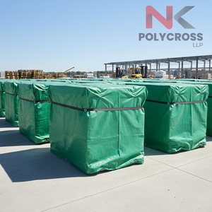 Bâche de protection imperméable pour briques de construction extérieures, sur mesure, pour le stockage et la protection des briques sur les chantiers - Product Image 2