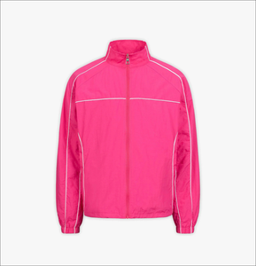 Ensemble de survêtement pour homme, noir et gris, blocs de couleur, fermeture éclair intégrale, col montant, respirant, pantalon de jogging en polyester, poches latérales, pour l'automne - Product Image 4